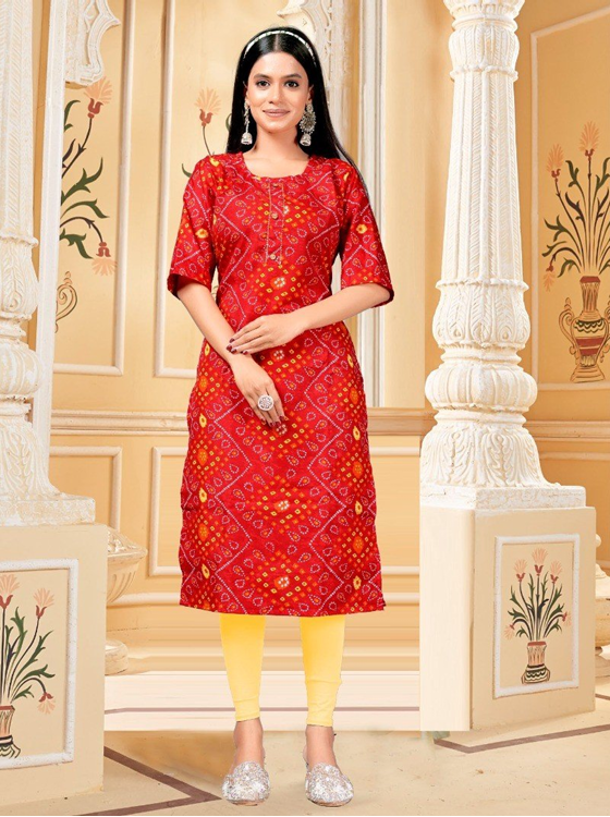 PickCell Bhander Kurti for Women
