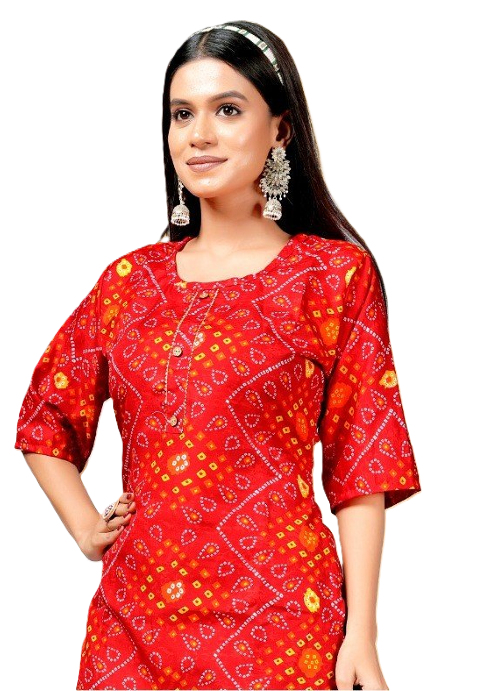 PickCell Bhander Kurti for Women