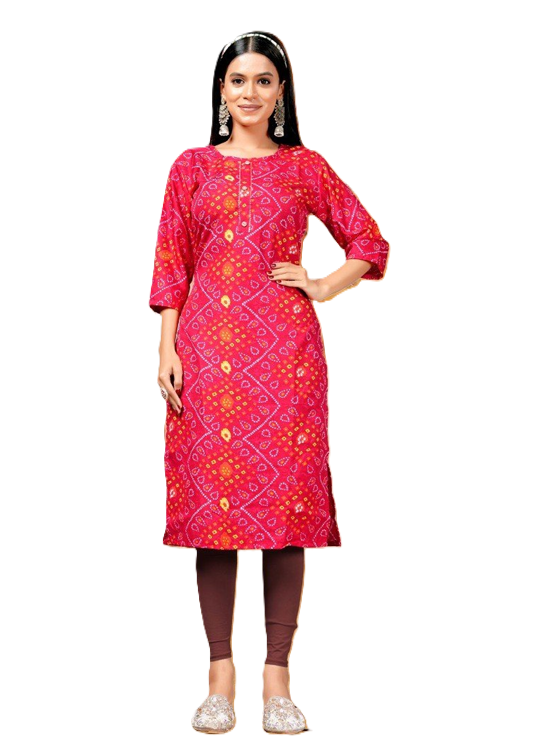 PickCell Bhander Kurti for Women