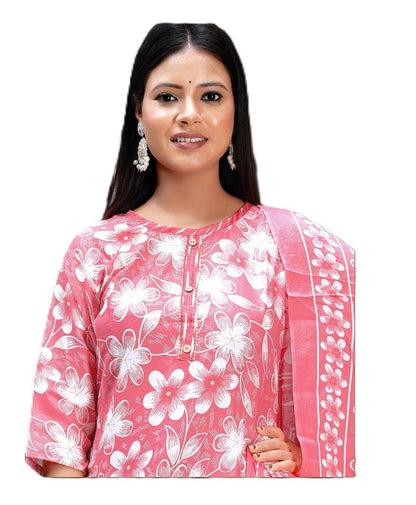PickCell Women Kurti with Botttom & Dupatta (3 pcs set)
