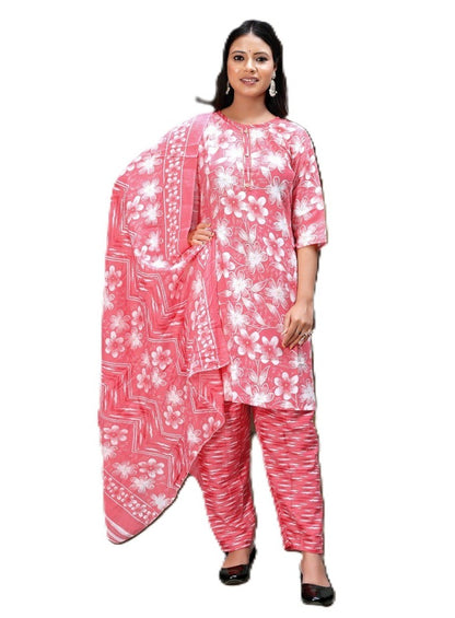 PickCell Women Kurti with Botttom & Dupatta (3 pcs set)