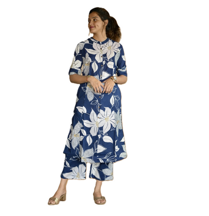 PickCell Premium Pure Cotton Printed Coord Set for Women