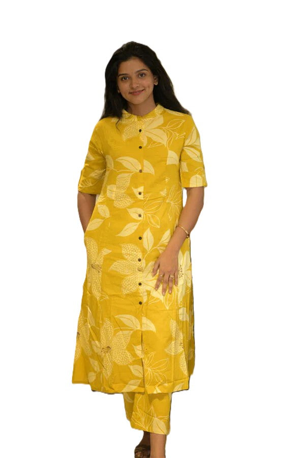 PickCell Premium Pure Cotton Printed Coord Set for Women