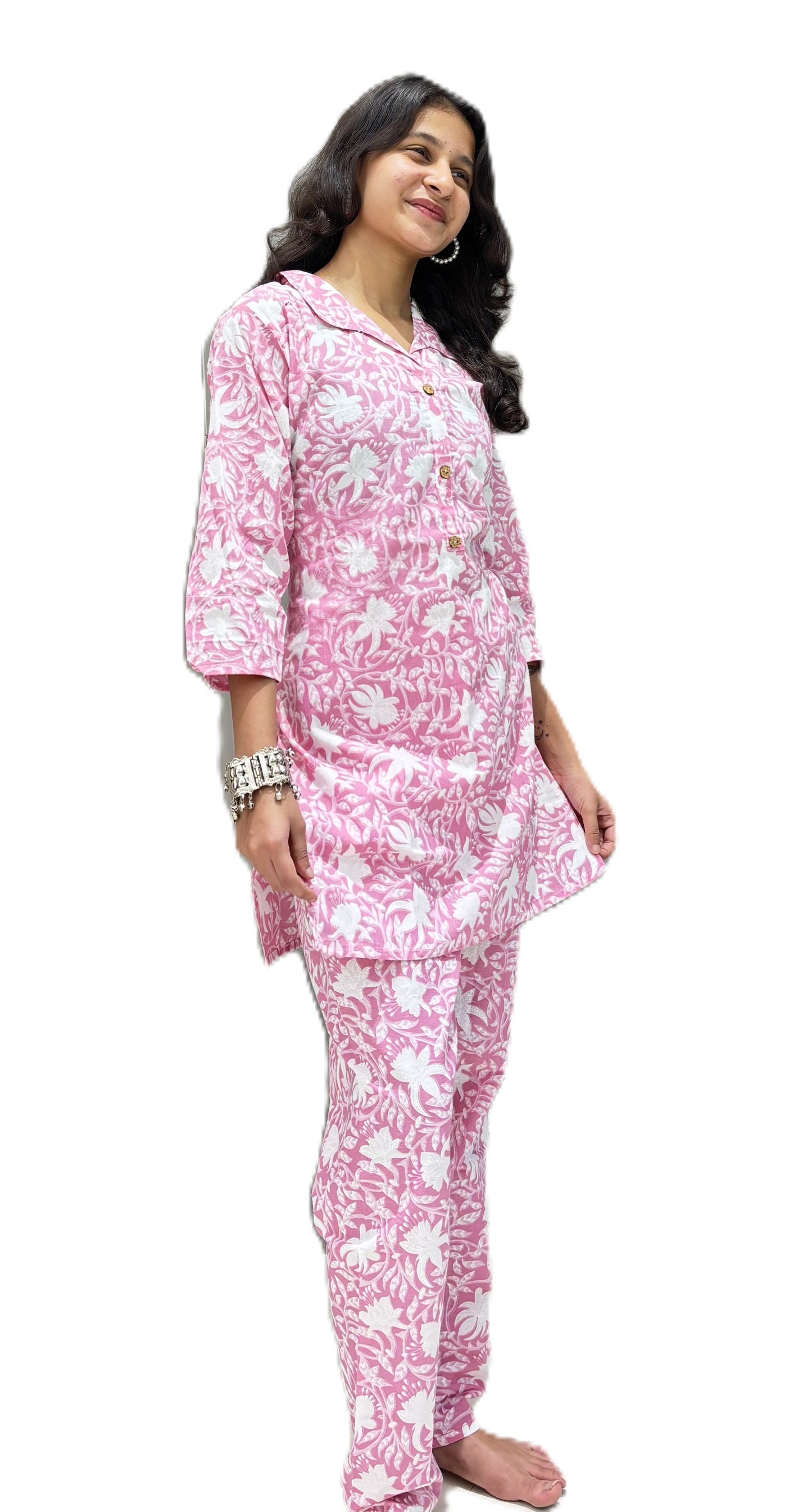 PickCell Printed Coord Set for Women