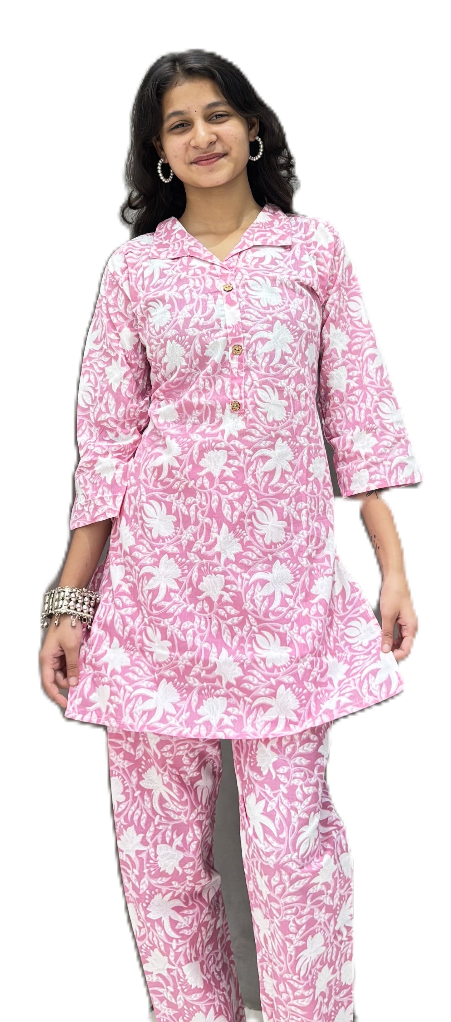PickCell Printed Coord Set for Women