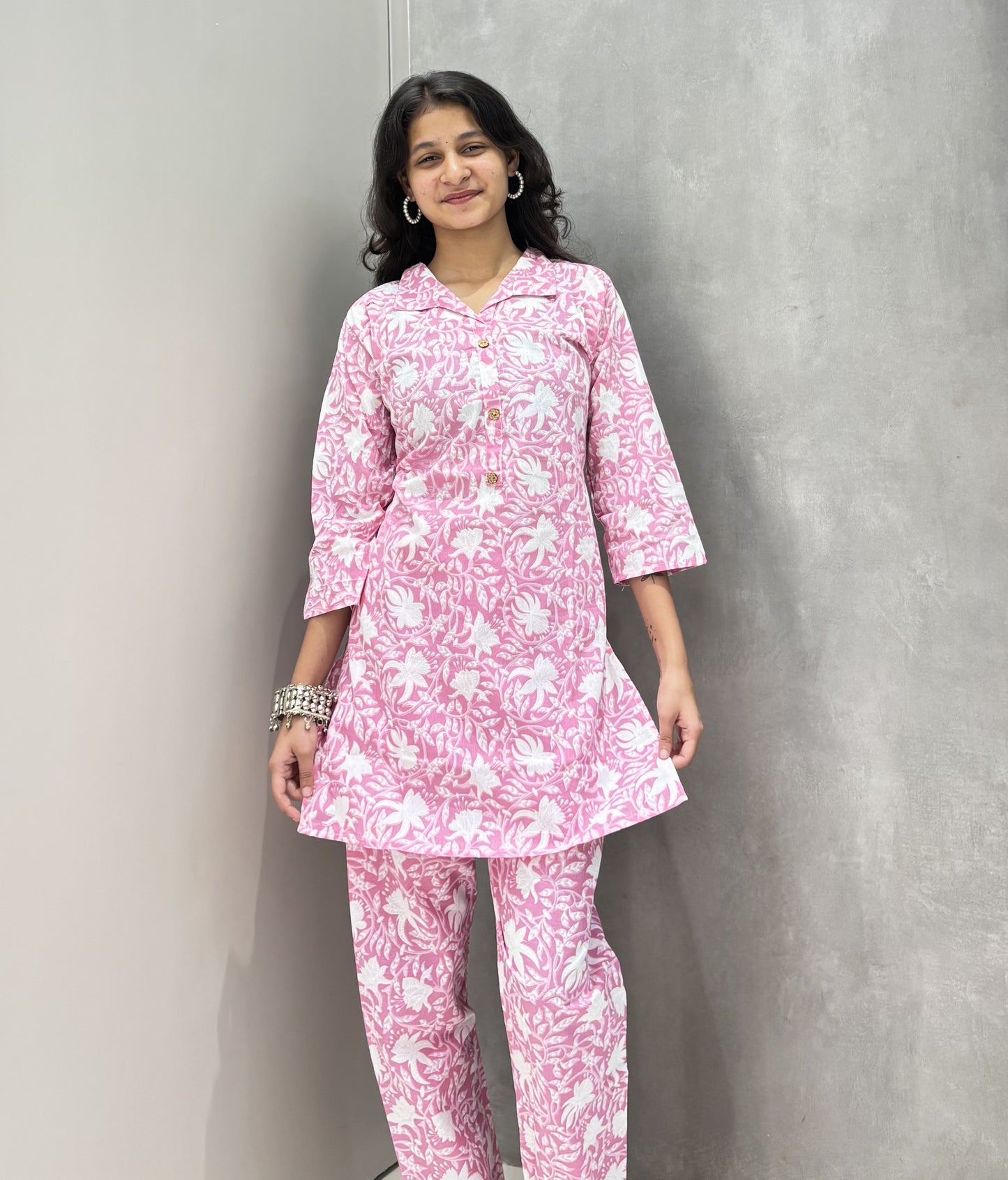 PickCell Printed Coord Set for Women