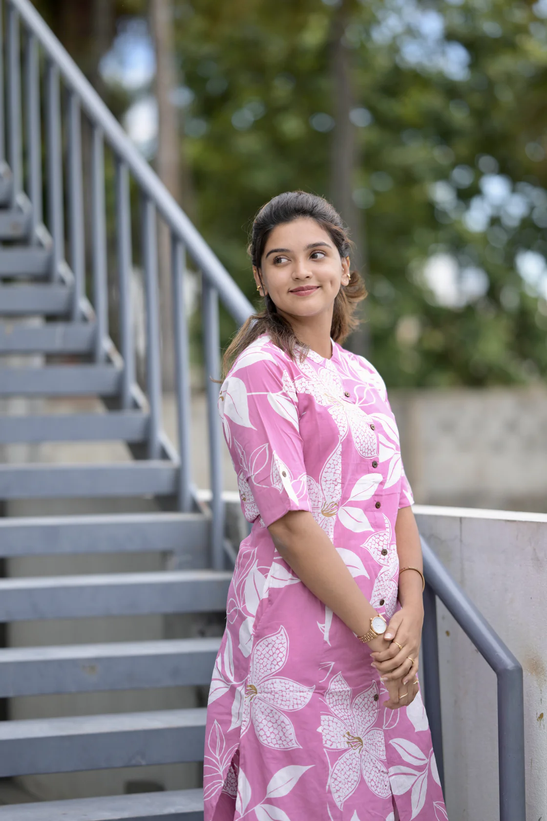 PickCell Premium Pure Cotton Printed Coord Set for Women