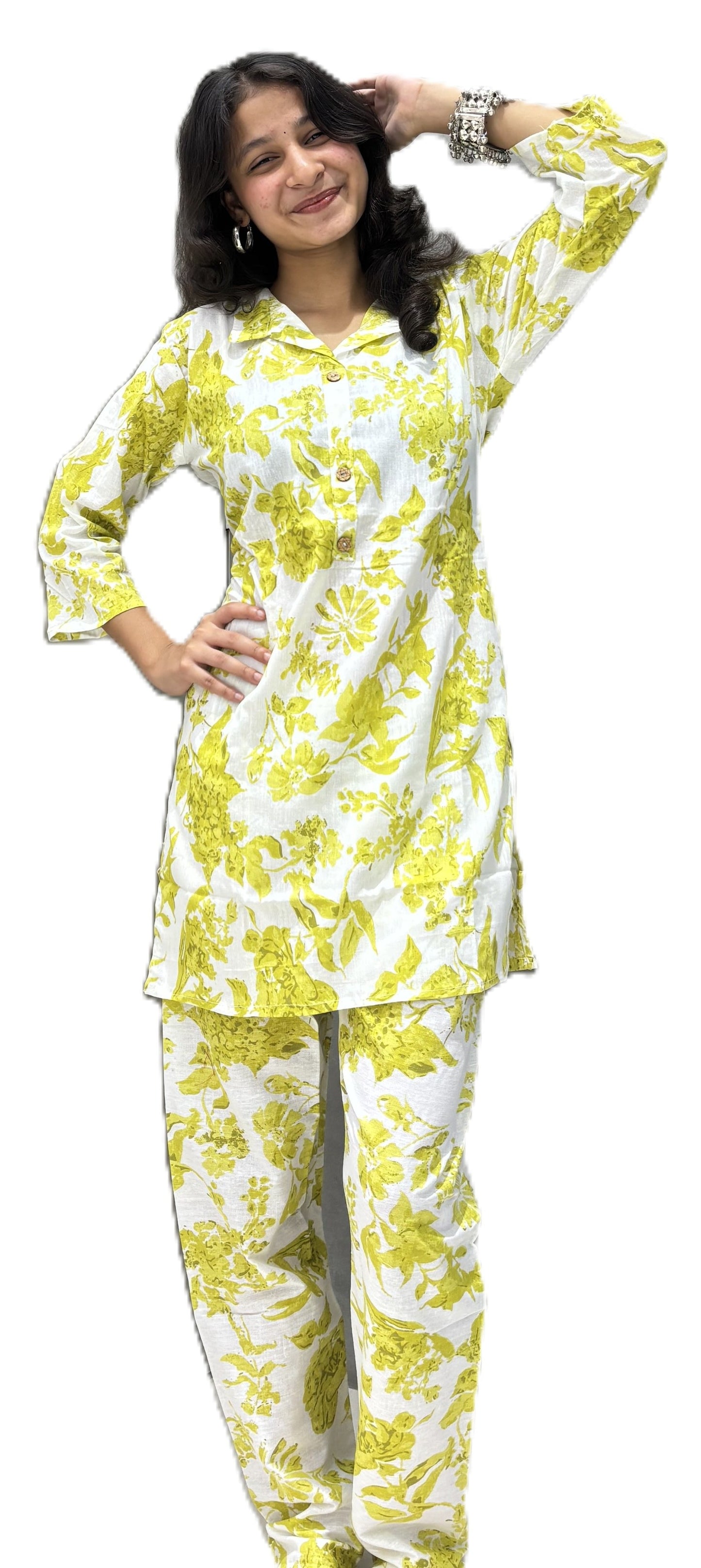 PickCell Printed Coord Set for Women