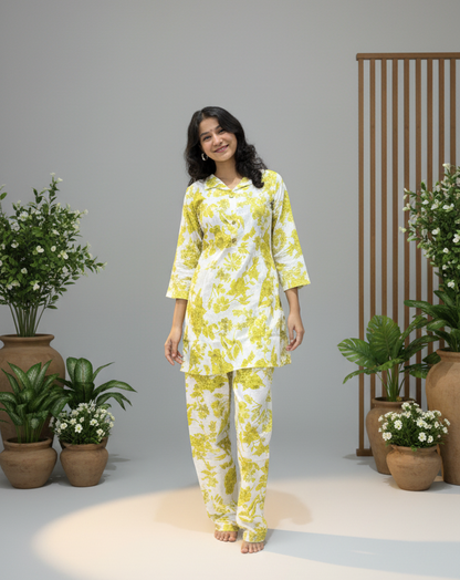 PickCell Printed Coord Set for Women