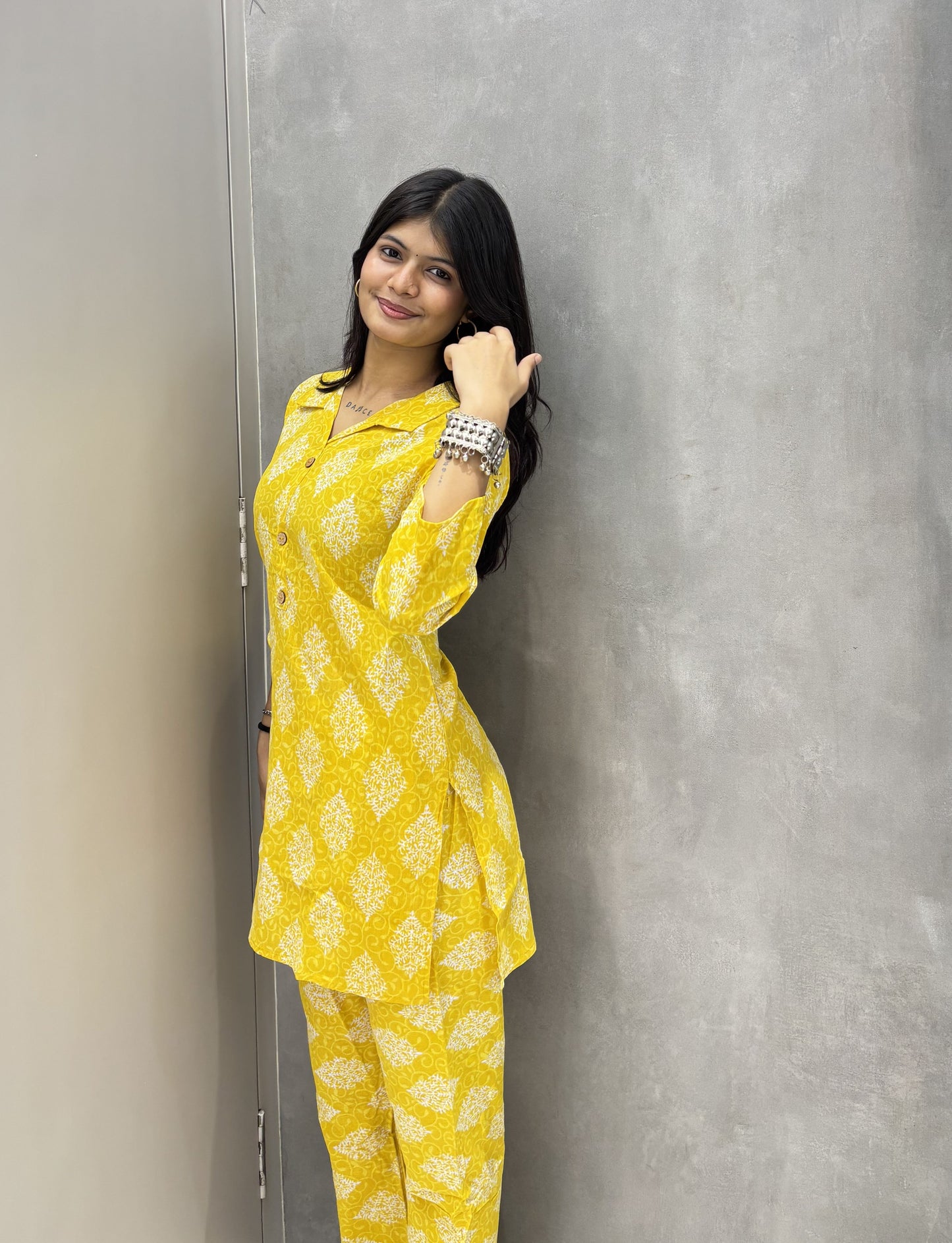 PickCell Printed Coord Set for Women