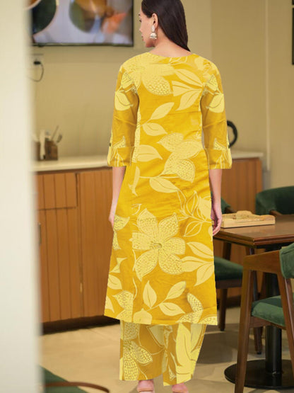 PickCell Premium Pure Cotton Printed Coord Set for Women