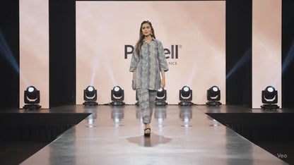 PickCell Women Cotton Canderi Ready-to-Wear Kurti & Pant Set Trendy Ethnic Wear