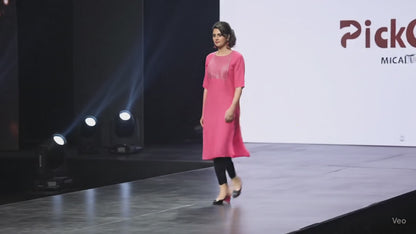 PickCell Kiwi Dyed Plain Kurti - Heavy Rayon Fabric