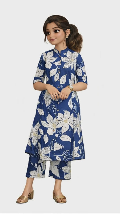 PickCell Premium Pure Cotton Printed Coord Set for Women